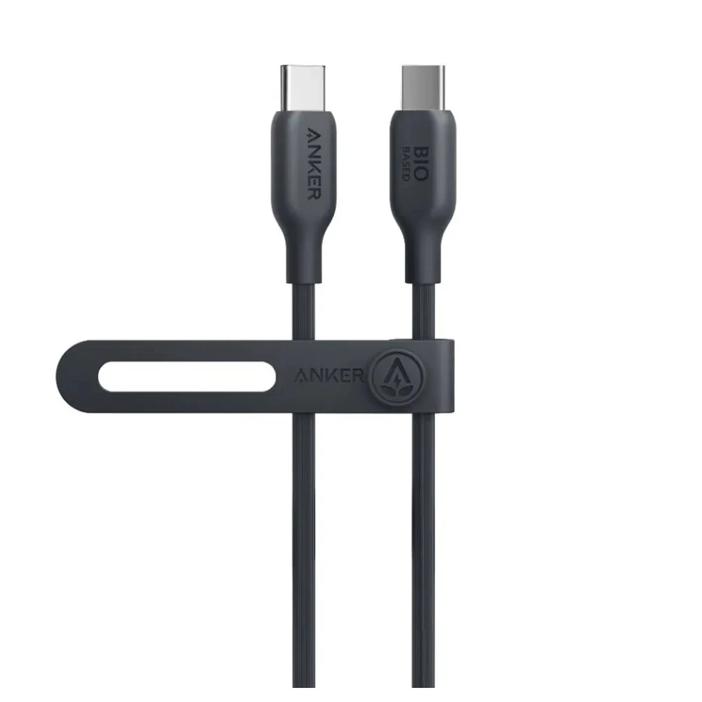 كابل انكر 544 باورلاين من USB-C إلى USB-C بقوة 100 واط وطول 0.9 متر - أسود