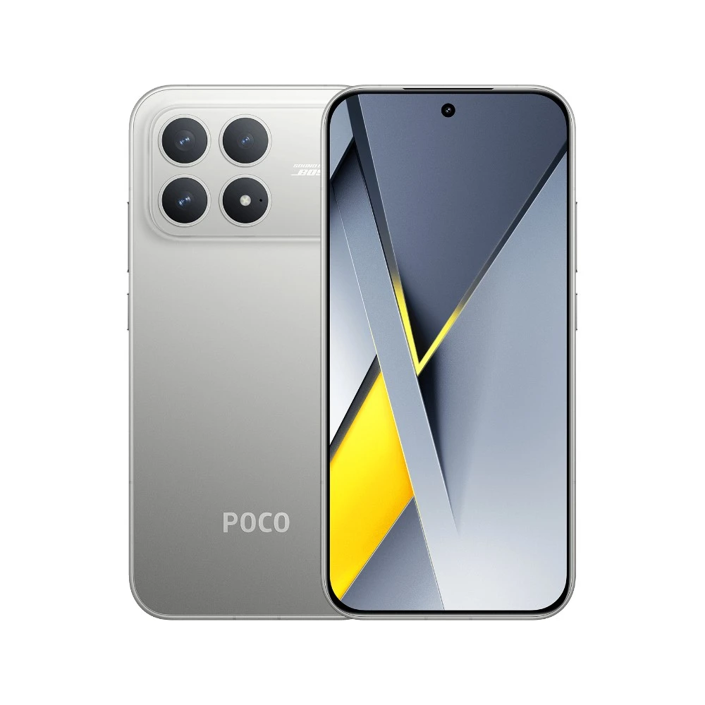 هاتف بوكو F8 Pro رام 12 وذاكرة 512 — معالج Snapdragon 8 Elite وشاشة 3500 نت وشحن 100 واط