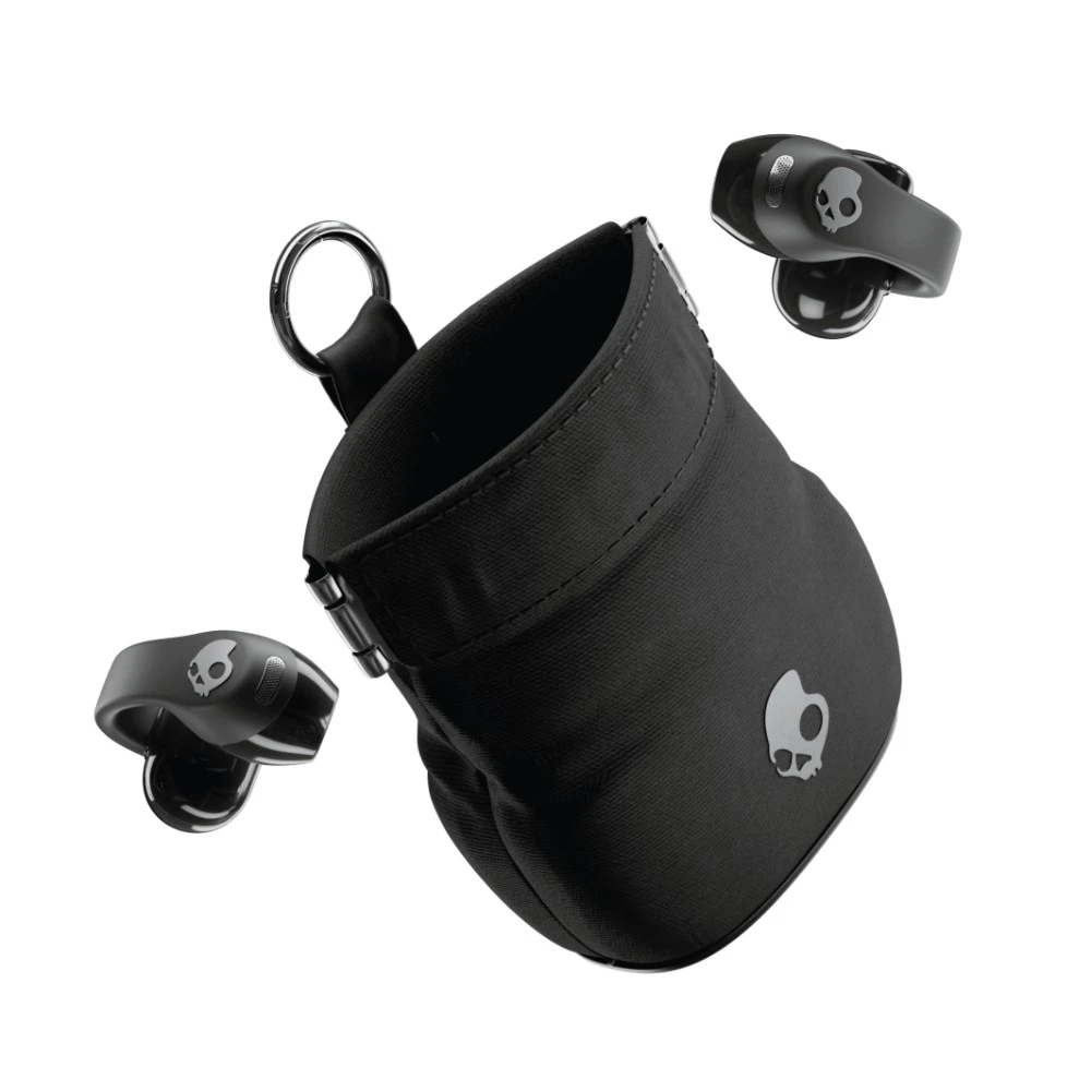 سماعات Skullcandy Push 720 Open بمشبك الأذن — تصميم مفتوح، 30 ساعة، IP67، أسود