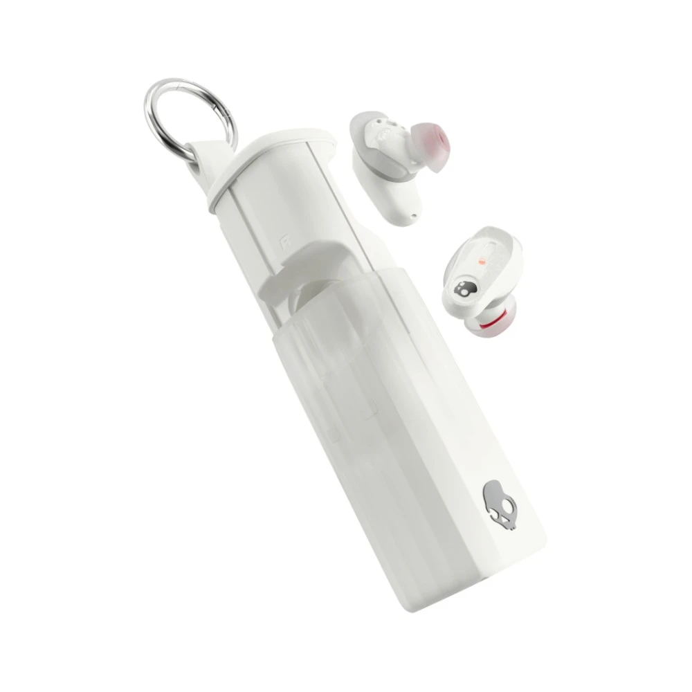 سماعات Skullcandy Method 360 ANC لاسلكية — صوت Bose، بطارية 32 ساعة، IPX4، أبيض