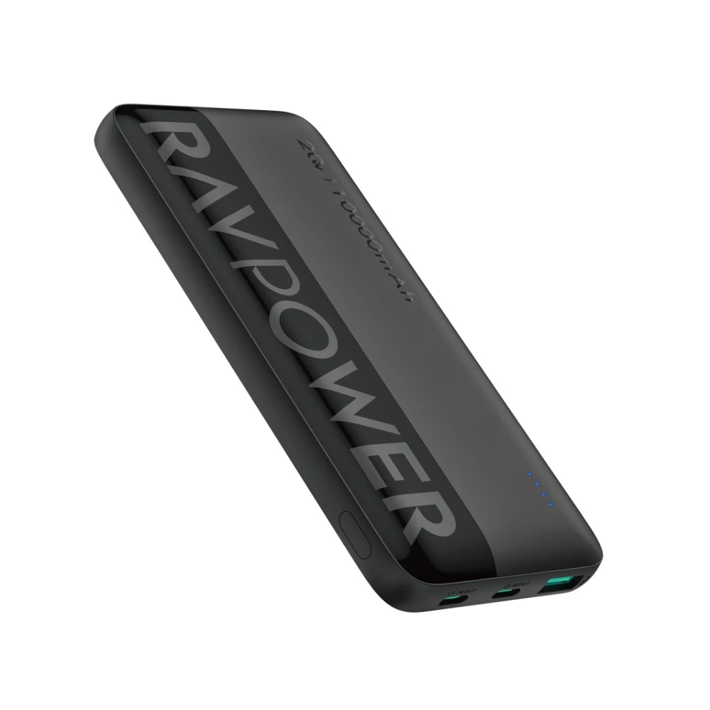 باور بانك RAVPower RP-PB1228 PD Pioneer بسعة 10000 مللي أمبير 20 واط — منفذين