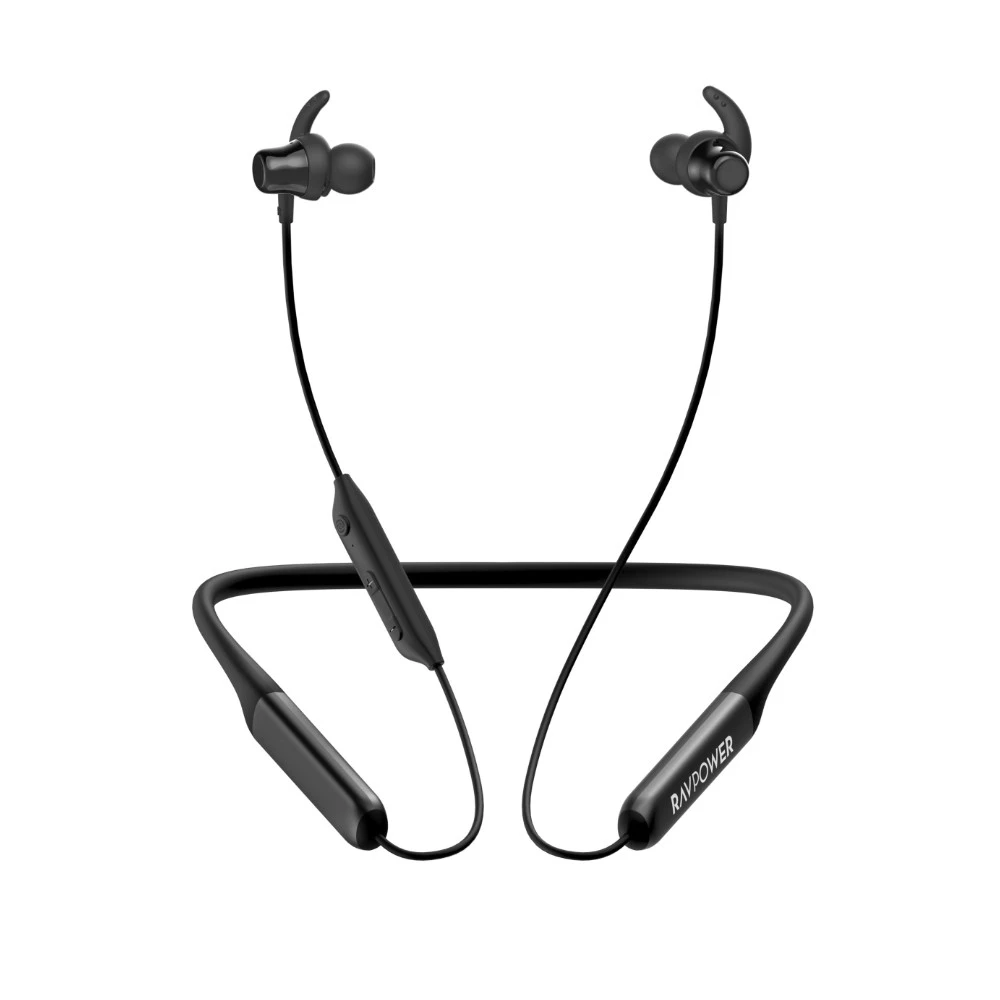 سماعة RAVPower BH1003 نك باند — تشغيل 80 ساعة، IPX5، بلوتوث 5.2