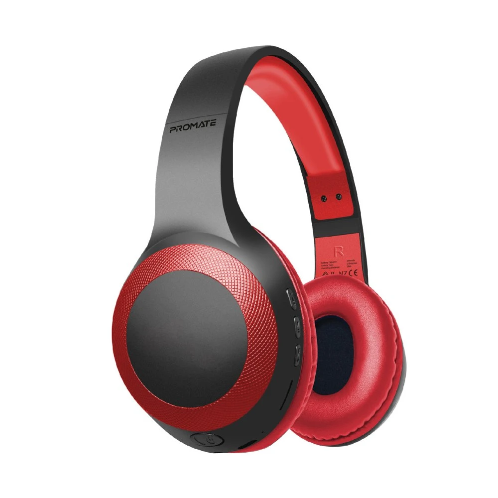 سماعة Promate LABOCA — RED