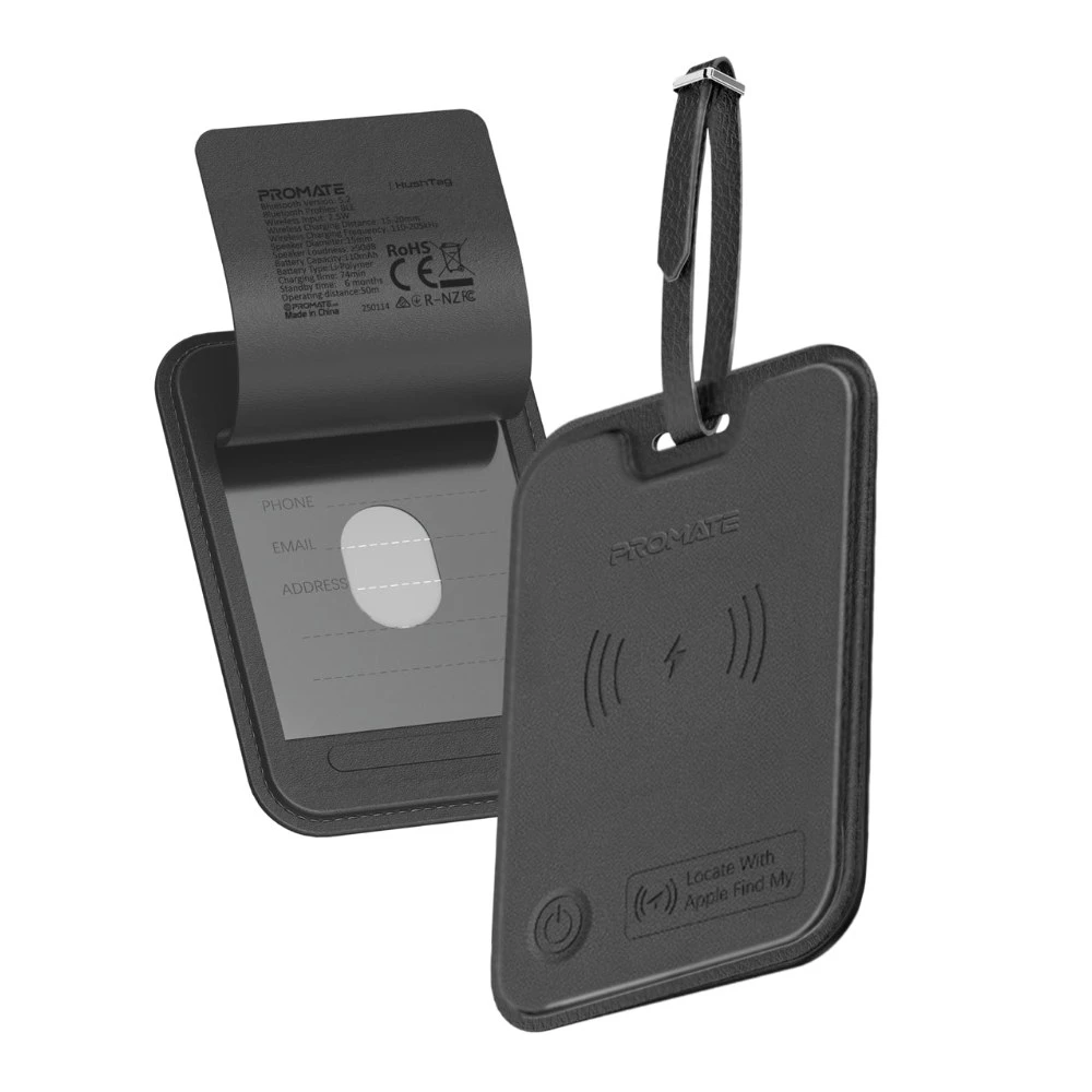 جهاز تتبع Promate HushTag — Black