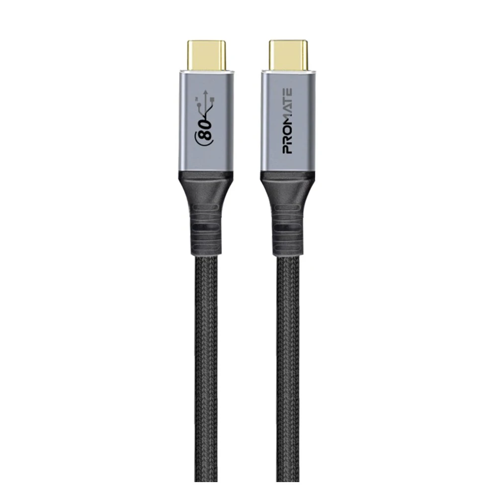 كيبل Promate PowerBolt5-80G — Black