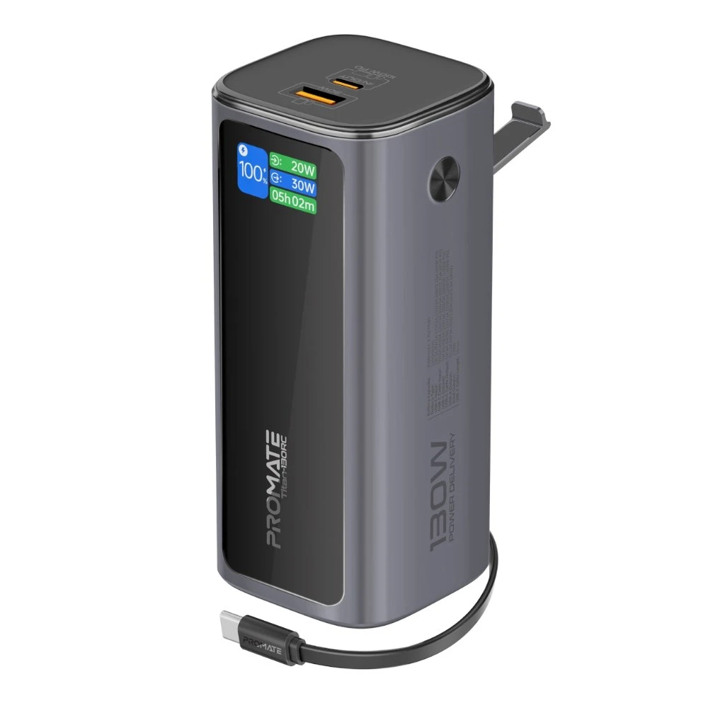 باور بانك Promate Titan-130RC