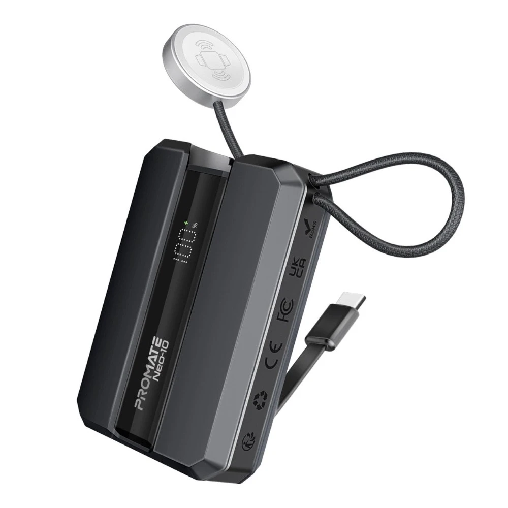 باور بانك Promate NEO-10 — GREY