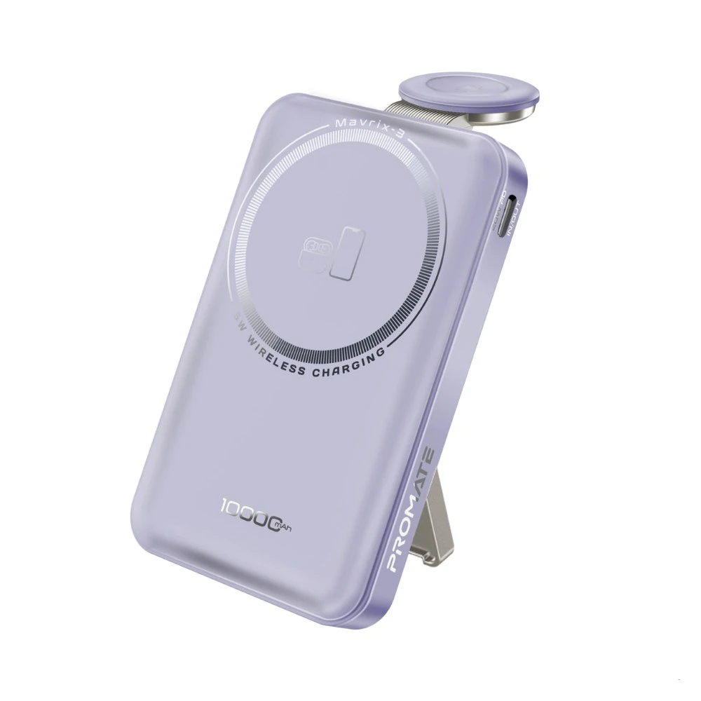 باور بانك Promate Mavrix-3 — Purple