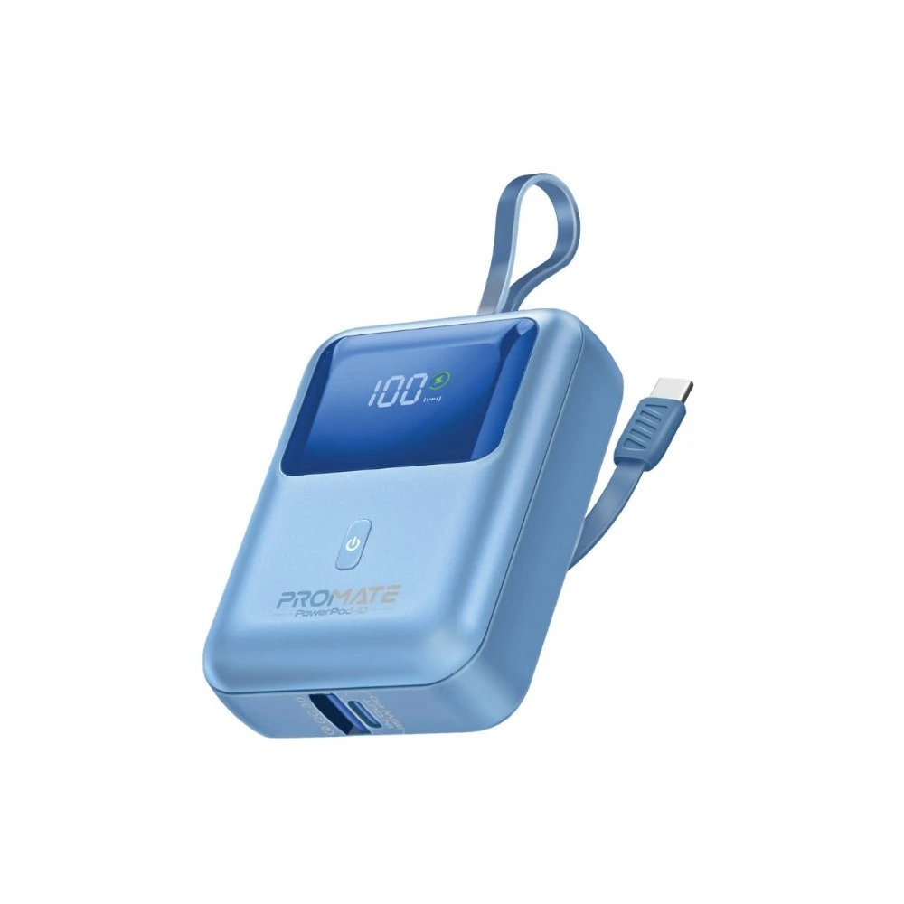 باور بانك Promate POWERPOD-10 — BLUE