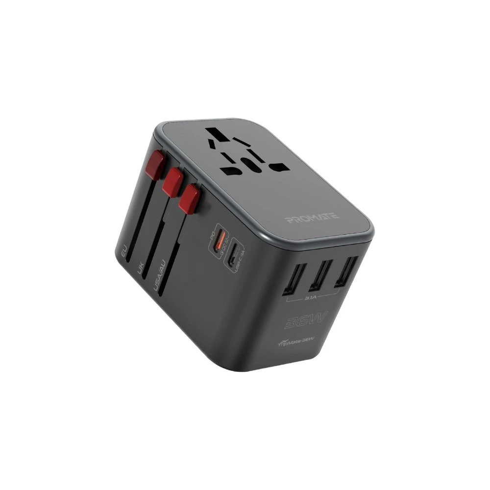 شاحن Promate TRIPMATE-36W