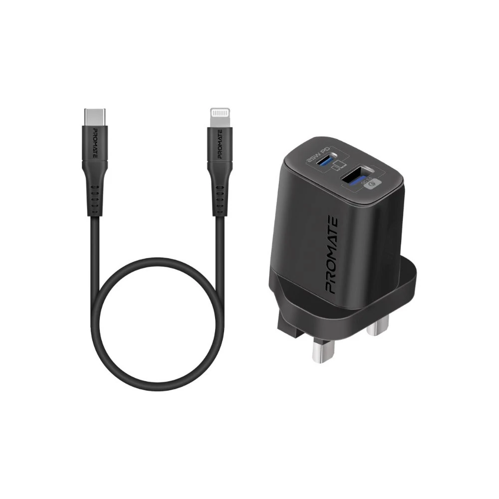 شاحن Promate CHARGEKIT-25PDI
