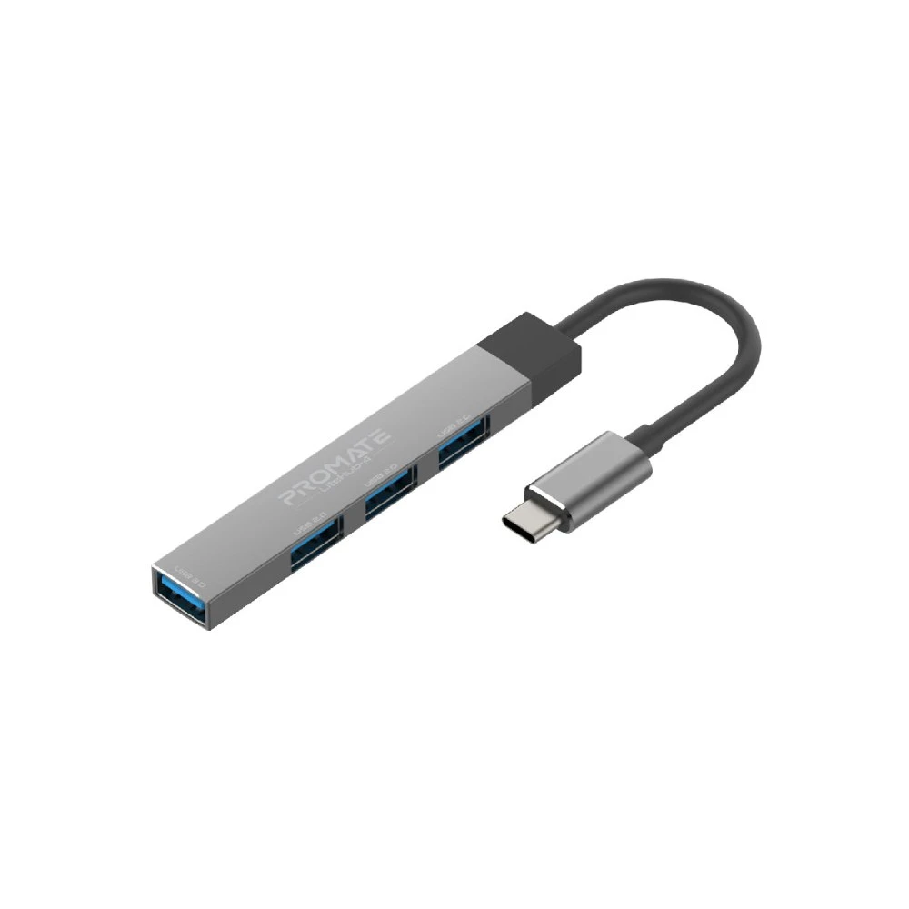 موزع منافذ Promate LITEHUB-4 — GREY