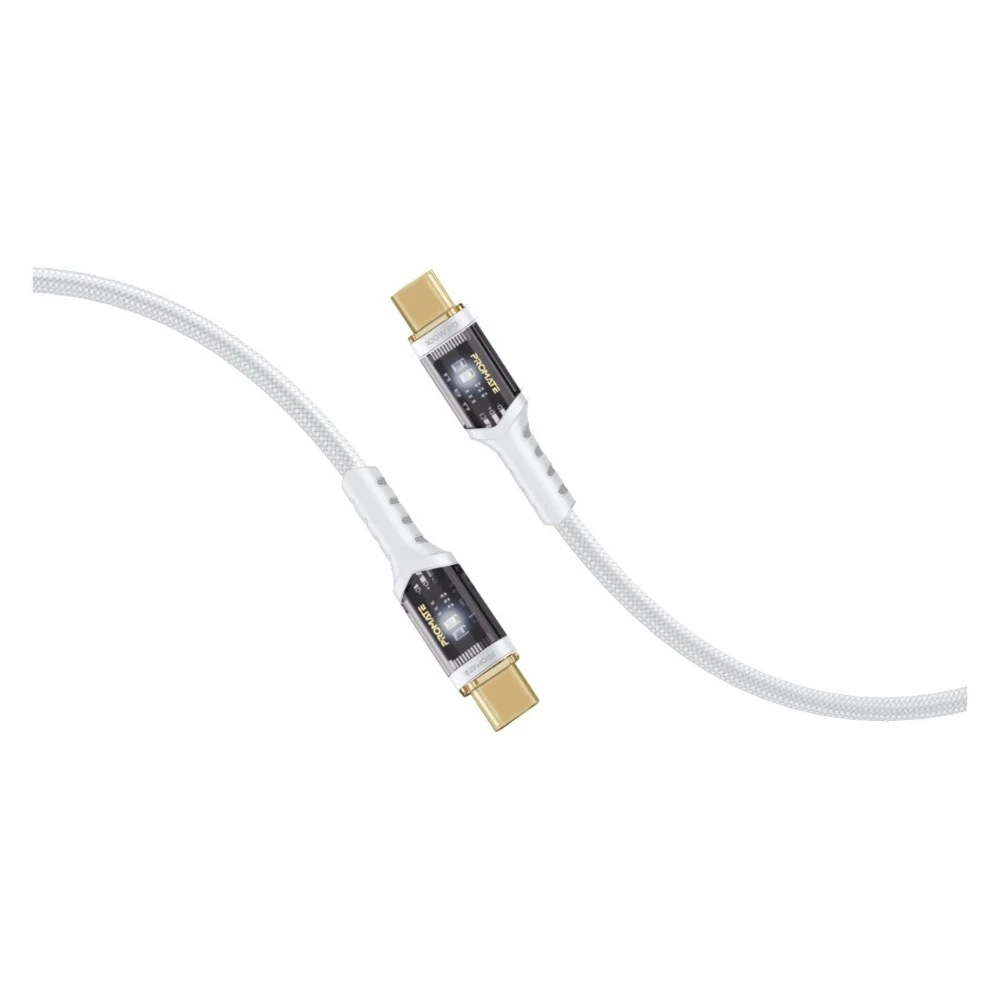 كيبل Promate LucidLine-CC200 — White