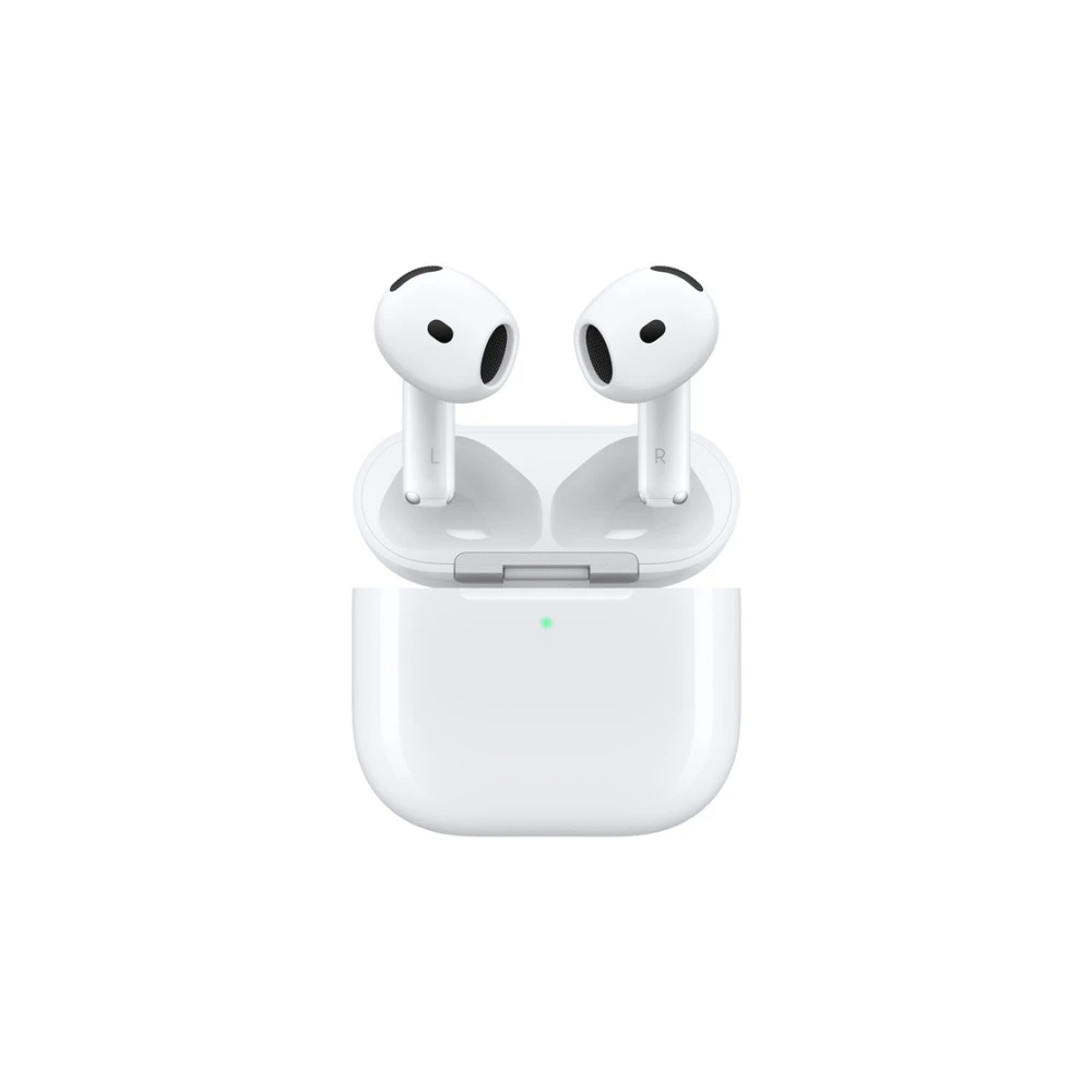 سماعات Apple AirPods 4 مع عزل الضوضاء النشط — شريحة H2 ووضع الشفافية
